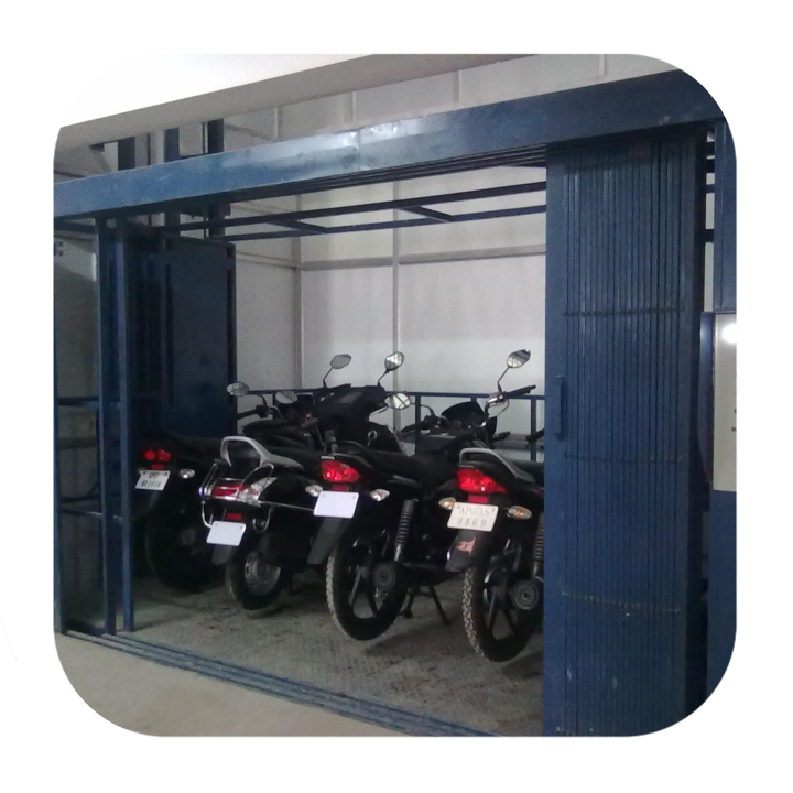 Hydraulic Car Elevator for Showroom and Mall Parking