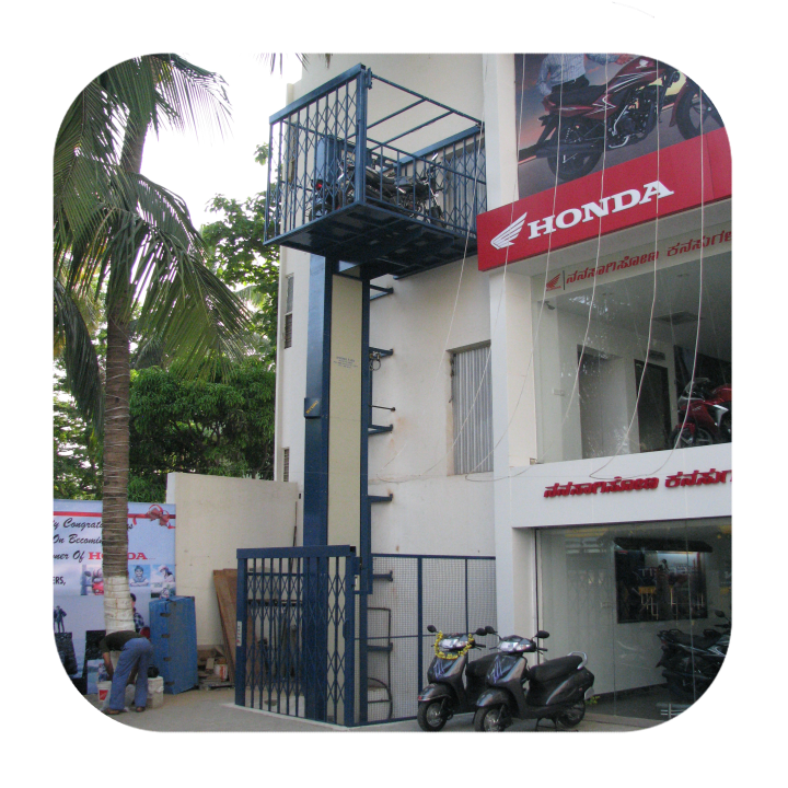 Hydraulic Car Elevator for Showroom and Mall Parking