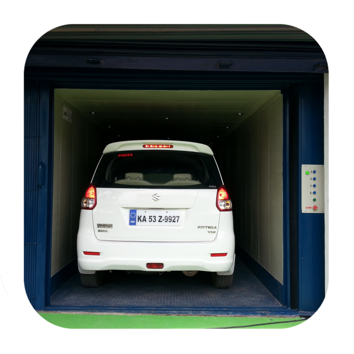 Hydraulic Car Elevator for Showroom and Mall Parking