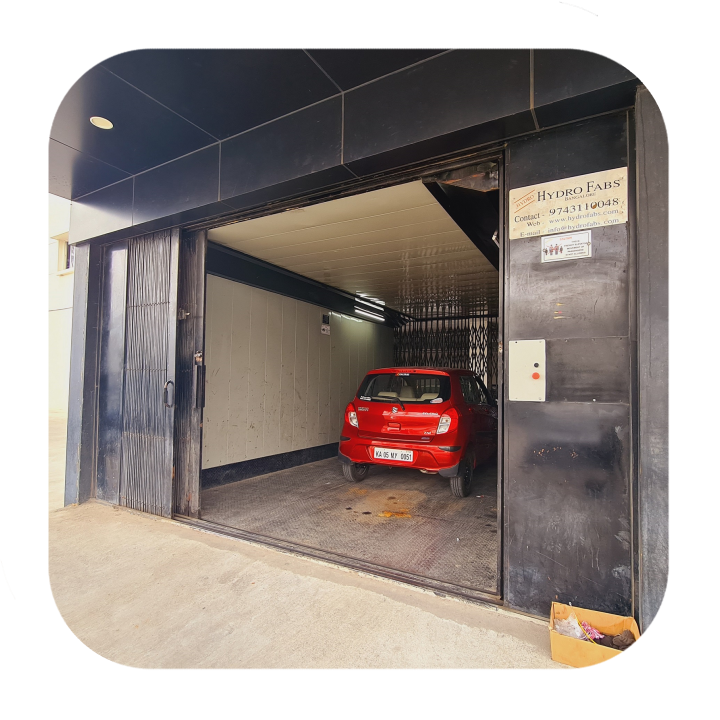 Hydraulic Car Elevator for Showroom and Mall Parking